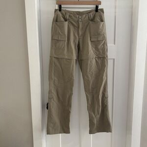 The North Face Womens Convertible Cargo Pants Hiking‎ Outdoor Size 10 Long 10T